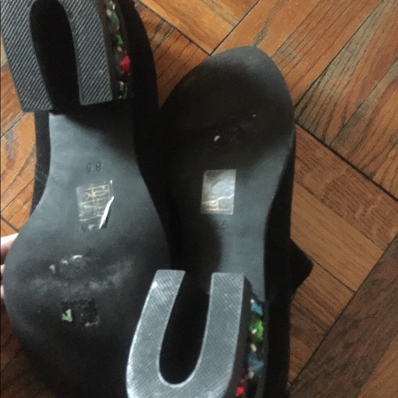 JEFFREY CAMPBELL SUEDE JEWELED  BootS GORG FLAWED - Picture 6 of 7